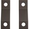 Ekena Millwork Premium Z-Brackets for Barn Door Track (set of 2), Bronze Texture GB6001TZBZ - alternate 1